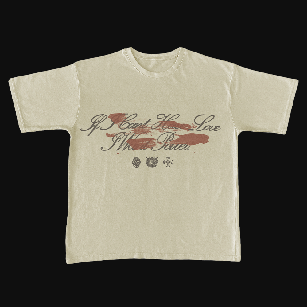 Dagger Tan T-Shirt Front